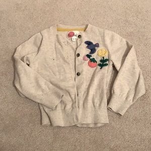 Mini Boden Toddler Girl Embroidered Sweater